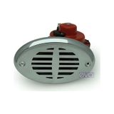 Sealux Marine Gömme Oval Krom Kapak Korna 12V