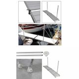 Sealux - Pasarella Tip 1K (Katlanır) Alüminyum (210x35 cm - 9,75 kg): Montaj Ayağı ve Tutamak Dahil