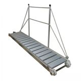 Sealux Tip 3-3S Pasarella Alüminyum Basamaklı - 300x40 cm - 21,50 kg (Geniş Katlanır Seri) - Montaj Ayağı ve Tutamak Dah