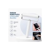 Seam Roller Silikon Uygulama Rulosu Telefon Tablet Ekran Koruyucu Cam Film Yapıştırma Aparatı Duvar Kağıdı ve Yapışkanlı