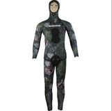 Seaman 5mm Neopren Kamuflaj Dalış Elbisesi Erkek Kullanıcılar İçin Yüksek Esneklik - 2XL