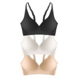 Seamless Bra - Avelis | Lazer Kesim Dikişsiz Balensiz İz Bırakmayan Kadın Sütyen 3'lü Paket-2