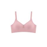 Seamless Bra - Eloria | Pudra Lazer Kesim Dikişsiz Balensiz İz Bırakmayan Tül Detaylı Kadın Sütyen