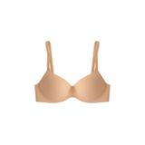 Seamless Bra - Selene | Ten Lazer Kesim Balenli Yarım Dolgulu Push Up Straplez Kadın Sütyen