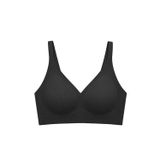 Seamless Bra - Velora | Siyah Lazer Kesim Balensiz Rib Dokulu Dikişsiz Kadın Sütyen
