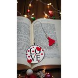 Seard Miyuki Boncuk El Yapımı Love Kitap Ayracı 2