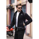 SEASON COAT erkek içi tamamen kürklü ceket mont