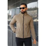 SEASON COAT erkek ince dik yaka mevsimlik ceket