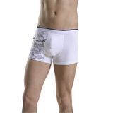 Seasoula Antibakteriyel 3'lü Beyaz Erkek Boxer