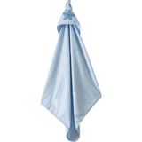 Seasparkle Kapüşonlu Bebek Havlusu – Deniz Yıldızı NAKIŞLI,75X80 Cm, Soft Cotton (Mavi) - Renkli