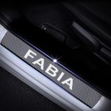 Seat Fabia Carbon Fiber Kapı Eşiği Yazısı Sticker Boya Koruma