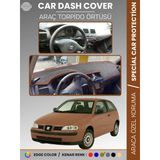 Seat İbiza (1998-2001) Torpido Örtüsü Panel Halı Koruma Tam Uyum Çatlamayı Önler Hızlı Montaj