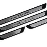 Seat Ibiza 4 Exclusive Line 2012-2017 4 Parça Krom Kapı Eşik Koruması