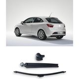 Seat Ibiza Coupe 2013-2017 Arka Cam Silecek Kolu ve Süpürgesi Kapak Takım 6Q6955707C