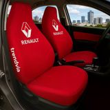 Seat Kırmızı Renk Ön Arka Koltuk Kılıfı Penye Servis Tipi Araba Koltuk Koruyucu