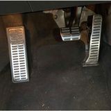 Seat Krom Pedal Seti Otomatik Jetta Mk5 Golf 5-6 Scirocco Leon Mk2 İçin Şık Tasarım
