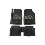 Seat Leon 2 2005 2012 Krom Karbon Derin Havuzlu Oto Paspas