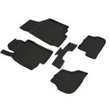 Seat Leon 2 Oto Paspas 4,5D 2006-2012 Siyah 5 Parça