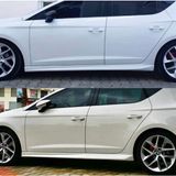 Seat Leon 2014- 5f Mk3 Boyasız Plastik Aero Yan Marşpiyel