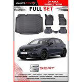 Seat Leon 2014 Model 4d Bagaj ve Pro Serisi Havuzlu Paspas Takımı - Siyah