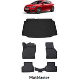 Seat Leon 2016 Model 5d Premium Ekstra Havuzlu Paspas ve Bagaj Havuzu Set - Siyah