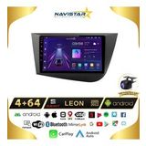 Seat Leon 4GB + 64GB 2005-2012 Model Android 13 Kablosuz Carplay Navigasyon Multimedya Sistemi