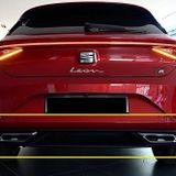 Seat leon arka tampon difüzör fr 2021+
