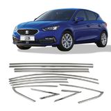 Seat Leon Cam Cercevesi Kenar Citasi Krom Tamtur 2021+