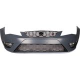 Seat Leon Fr 13-17 Arası Uyumlu Tampon Dolu Sensörsüz Yıkamasız Sis Farlı Astarlı 1236563-00 - Siyah
