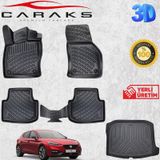 Seat LEON Manuel 3D Paspas+Bagaj Havuzu 2021 Sonrası Caraks