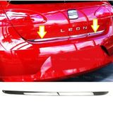 Seat Leon MK2 Krom Bagaj Alt Çıtası 2005-2012 P. Çelik