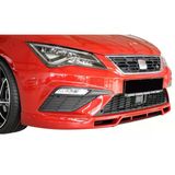 Seat Leon Mk3.5 İcin -5F (2017-2020) Rieger Style Fr Uyumlu On Tampon Ek (Plastik)