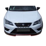 Seat Leon MK3 -5F 2013 - 2016 FR Uyumlu Ön Tampon Ek (Plastik)