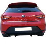 Seat Leon Mk3 - 5f (2013-2016) Style Uyumlu Arka Tampon Eki - Difüzör (plastik)
