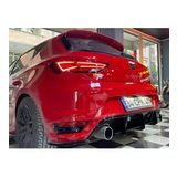 Seat Leon Mk3 Aero Tampon Orta Flapları (Plastik) Boyalı Parlak Siyah