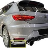 Seat Leon Mk3 Aero Tampon Sağ - Sol Flapları (Plastik)(Boyasız)