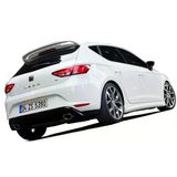 Seat Leon Mk3 İcin - 5F (2013-2016) Style Arka Tampon Eki - Difuzor (Plastik)