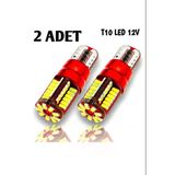 Seat Leon Mk3 Led Plaka Lambası Ampul Seti T10 57 Ledli T10 Beyaz Ampul 2 Adet