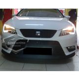 Seat Leon Mk3 Mk3.5 2012-2020 Uyumlu Üniversal Astra H Lip Esnek Ön Lip 2 Parça Tampon Altı Dil Karlık Ön Ek