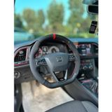 Seat Leon Orjinal Fr Dikmeli Direksiyon Kılıfı (Simit Kısmına Dikilir Araca Özgü Değildir)