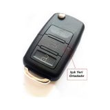 Seat Leon Toledo Ibiza Altea 2004-2008 Uyumlu Anahtar Kumanda Kabı Anahtarlık