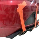 Seat Leon Uyumlu (2017-2019) Soldan Çift Çıkış Arka Tampon Eki - Difüzör (Plastik)