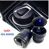 Seat Leon Uyumlu Işıklı Oto Küllük