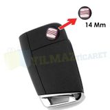 Seat Metal Alaşım Anahtarlık Logo Amblem 14mm Anahtarlık Değildir
