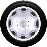 Seat SKS-SJS 300 15 İnç 4 Adet Kırılmaz Jant Kapağı