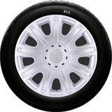 Seat SKS-SJS 319 15 İnç 4 Adet Kırılmaz Jant Kapağı