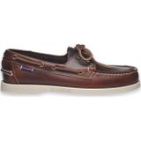 Sebago 70000G0 Docksides Portland Waxed Kahverengi Erkek Ayakkabı 43