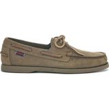 Sebago Docksides Portland Erkek Nubuk Deri Ayakkabı - Gri