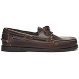 Sebago Docksides Portland Waxed Erkek Deri Ayakkabı Kahverengi