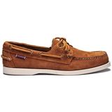 Sebago Portland Flesh Out Erkek Süet Deri Ayakkabı Sneaker - Açık Kahverengi